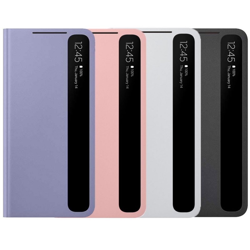 Samsung Smart Clear View Cover EF-ZG991C Custodia Per Galaxy S21 SM-G991