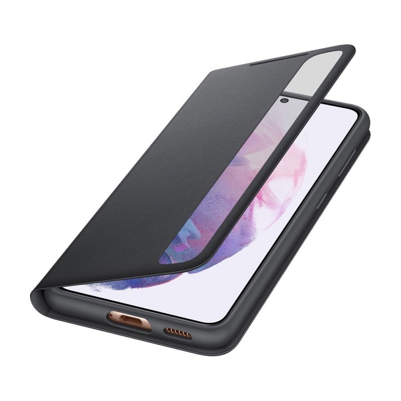 Samsung Smart Clear View Cover EF-ZG991C Custodia Per Galaxy S21 SM-G991