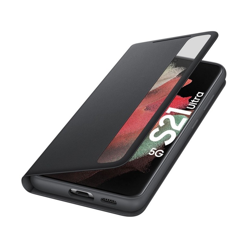 Samsung Smart Clear View Cover EF-ZG998C Case For Galaxy S21 ULTRA SM-G998