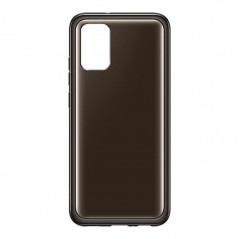 Acquista Samsung Soft Clear Cover EF-QA026TBE Per Galaxy A02S A025 | Nero su Smartness