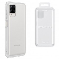 Product image Samsung Soft Clear Cover EF-QA125TTE for Galaxy A12 A125 | Transparent
