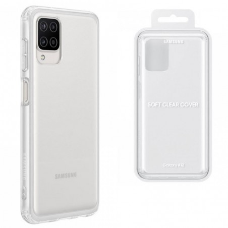 Product image Samsung Soft Clear Cover EF-QA125TTE for Galaxy A12 A125 |&nbsp;Transparent