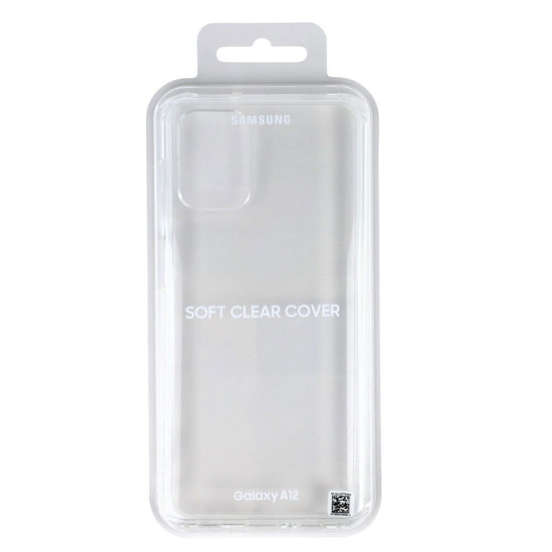 Samsung Soft Clear Cover EF-QA125TTE For Galaxy A12 A125 | Transparent