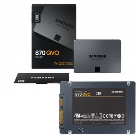 Scopri Samsung SSD 870 QVO Memoria da 2Tb SATA 2.5" in dettaglio