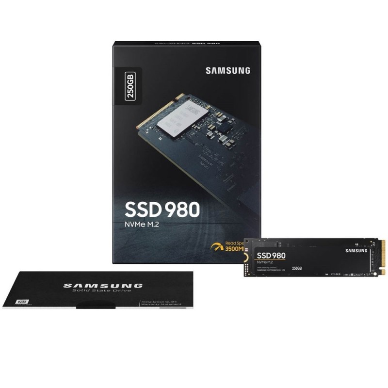 Samsung SSD 980 BASIC Memoria da 250GB NVMe M.2 PCle 4.0