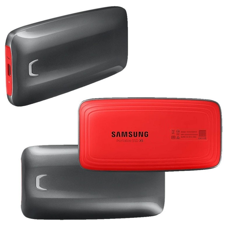 Samsung SSD Esterno Portatile X5 MU-PB1T0B Thunderbolt3 Samsung SSD Esterno Portatile X5 MU-PB1T0B Thunderbolt3