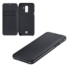 Scopri Samsung Wallet Cover EF-WA605CB Per Galaxy A6+ Plus in dettaglio