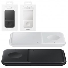 Photo of Samsung Wireless Charger DUO EP-P4300B Charger | Black and white - Samsung