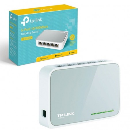 Discover TP-LINK Switch 5 ports 10 / 100M TL-SF1005D details