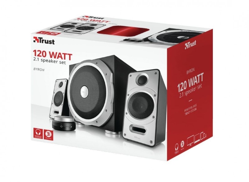 Trust Byron Set Altoparlanti 2.1 con Subwoofer