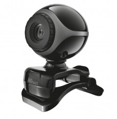 Acquista Trust Exis Chatpack Webcam e cuffie - Nero in vendita