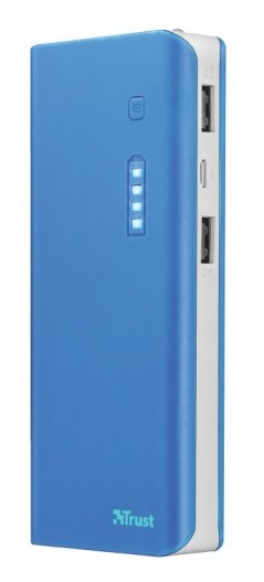 Foto di Trust Primo Powerbank da 10.000 mAh - Blue - Trust