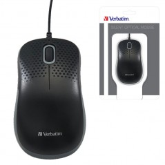 Discover Verbatim Silent Optical Mouse Black details