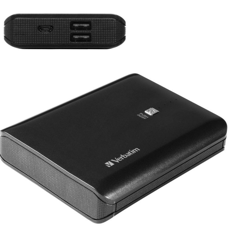 Verbatim PowerPack portatile da 10400 mAh Dual Usb