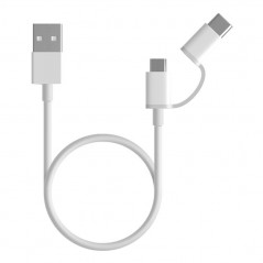 Product image Xiaomi 2 In 1 Micro-Usb and Type-C Data Cable 1mt