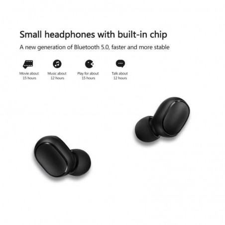 Xiaomi Mi True Wireless Earbuds Basic S ZBW4502GL Bluetooth 5.0 Headset | Black