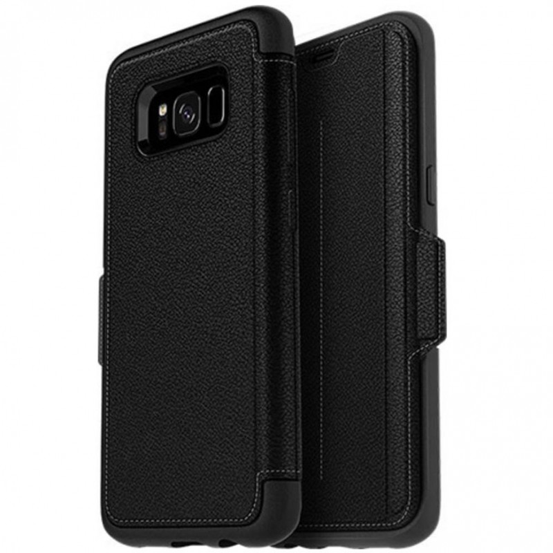 Otterbox 77-54574 Strada Series Case for Galaxy S8 Black