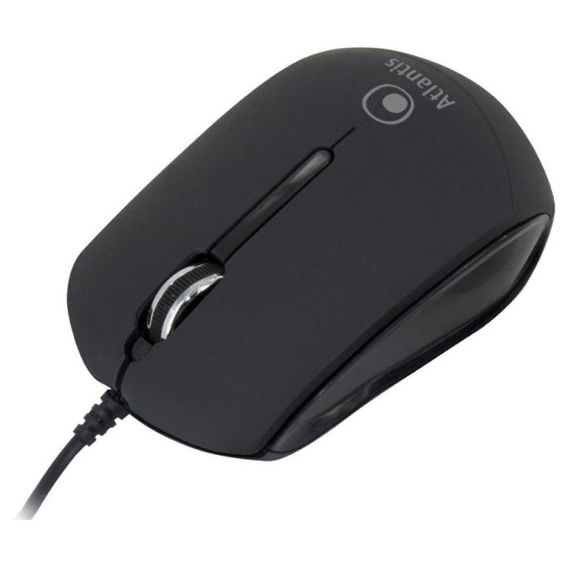 Atlantis Mini Mouse KM23 MiniOptic Mouse | Red - Black Atlantis Mini Mouse KM23 MiniOptic Mouse | Red - Black