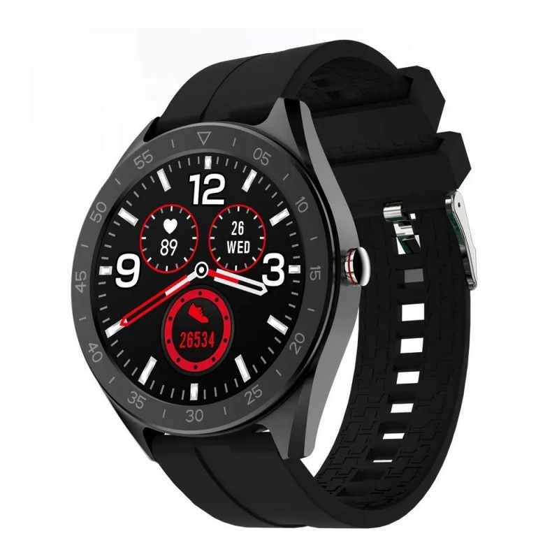 LENOVO R1 Smartwatch Water Resistant 7 Sports Modes | Black LENOVO R1 Smartwatch Water Resistant 7 Sports Modes | Black