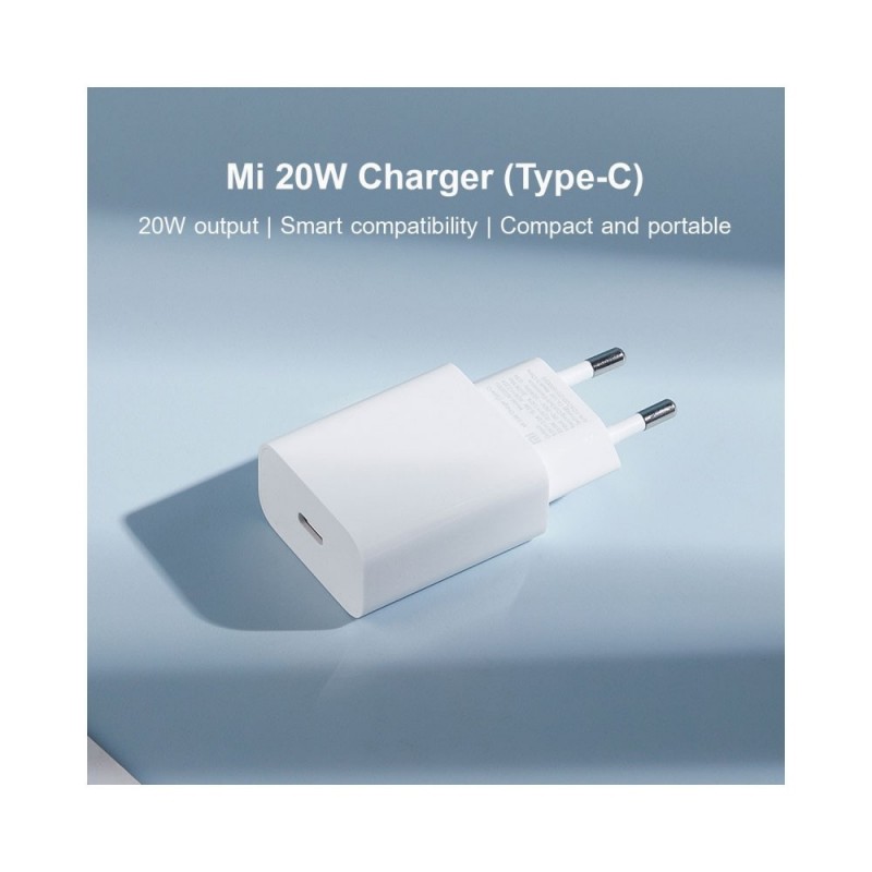 Xiaomi Mi 20W USB-C Fast Charger Adapter | White | BHR4927GL