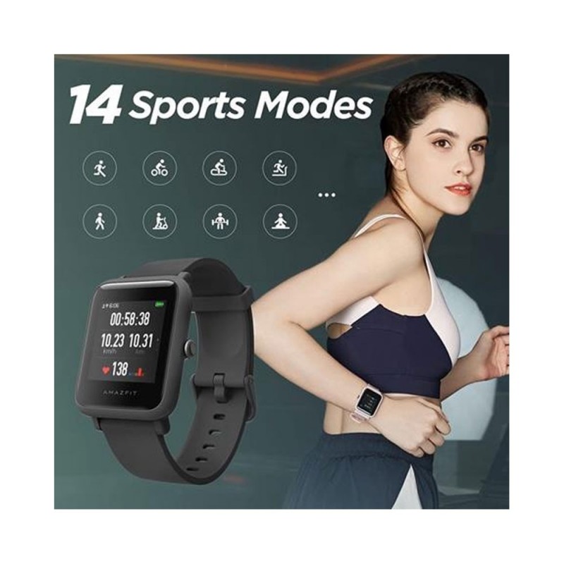 Amazfit Bip S Lite Smartwatch Orologio Fitness Tracker Display Always-on | Charcoal Black Amazfit Bip S Lite Smartwatch Orologio Fitness Tracker Display Always-on | Charcoal Black