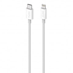 Compra Puro Cavo Apple MFI da USB-C 2.0 a Lightning 2mt | Bianco online