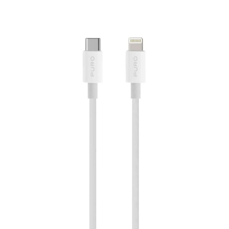 Apple MFI USB-C 2.0 to Lightning Cable (2m) | White