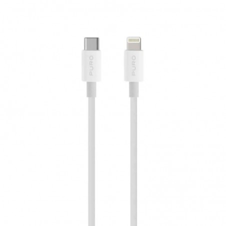 Apple MFI USB-C 2.0 to Lightning Cable (2m) | White