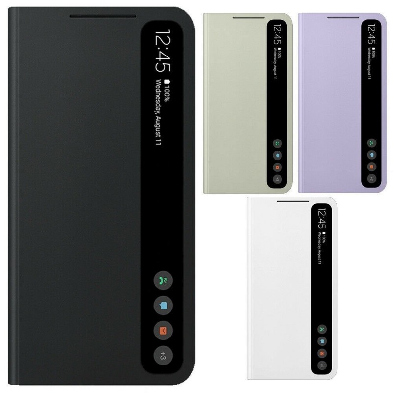 Samsung Smart Clear View Cover per Galaxy S21 FE 5G Custodia View