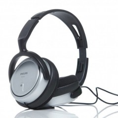 Scopri Philips Cuffia Auricolari Stereo per TV con Cavo Unilaterale Over Ear Nero in dettaglio