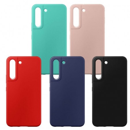 Foto di ROVI Colour Cover Morbida in Silicone Custodia con Effetto Soft Touch Per Samsung S22 - Rovi