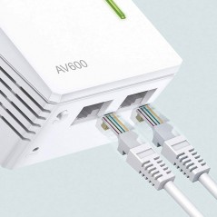 Scopri TP-Link Starter Kit Powerline AV600 Wireless N 300Mbps con 2 porte Ethernet in dettaglio