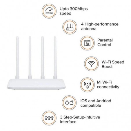 Xiaomi Mi Router 4C 300Mbps High-Speed 5dBi R4CM