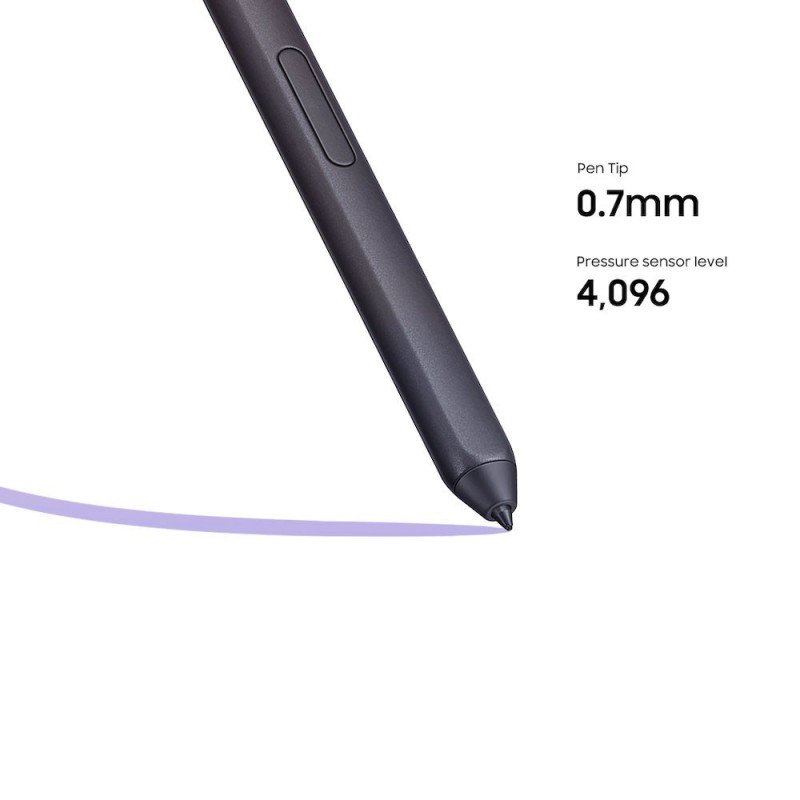 Samsung S Pen EJ-PT730BBEG Per Galaxy Tab S7 FE Pennino Touch | Nero Samsung S Pen EJ-PT730BBEG Per Galaxy Tab S7 FE Pennino Touch | Nero