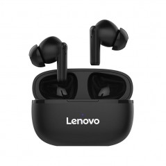 LENOVO True Wireless Earbuds HT05 Bluetooth 5.0 IPX5 Headset | White - Black