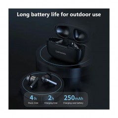 Acquista LENOVO True Wireless Earbuds HT05 Auricolare Bluetooth 5.0 IPX5 | Bianco - Nero su Smartness