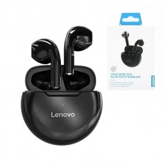 LENOVO True Wireless Earbuds HT38 Bluetooth 5.0 IPX5 Headset | White - Black