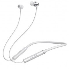 Lenovo LENOVO Neckband Earphone HE05 Auricolare Bluetooth 5.0 IPX5 con Archetto | Bianco - Nero for sale