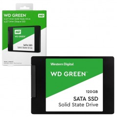 Discover Western Digital WD SSD 120GB SATA3 2.5" Green Internal Unit details