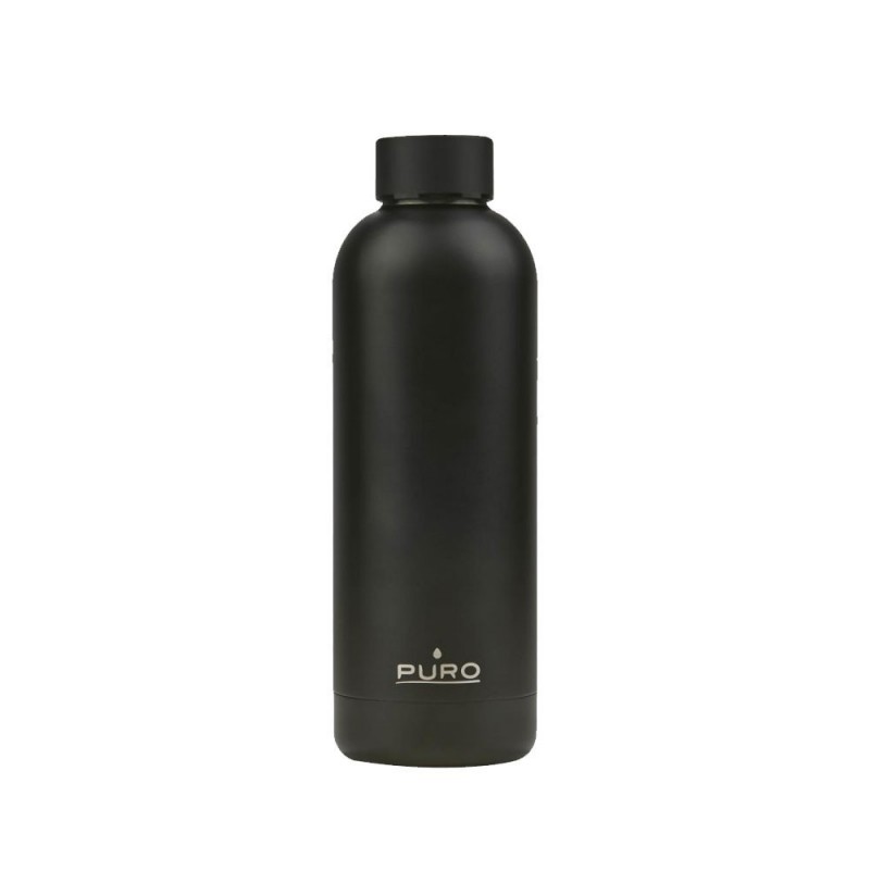 Puro Bottiglia Termica 500ml HOT&COLD in Acciaio Doppio Strato Opaca
