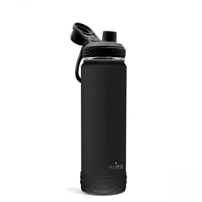 Puro Bottiglia Termica OUTDOOR 750ml Doppio Strato di Acciaio Inox 18/8