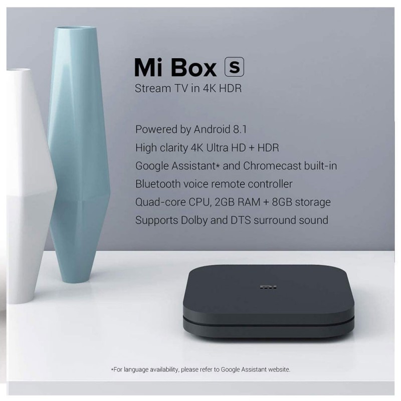 Xiaomi Mi Box S 4k Ultra HD Set-Top Xiaomi Mi Box S 4k Ultra HD Set-Top