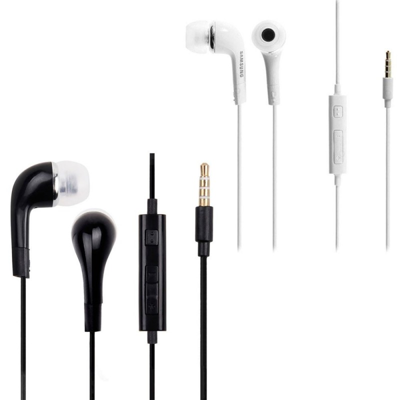 Foto di Samsung Auricolare Stereofonico EHS64AVF Jack 3.5 | Bianco e Nero - Samsung