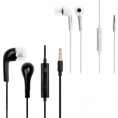 Foto di Samsung Auricolare Stereofonico EHS64AVF Jack 3.5 | Bianco e Nero - Samsung