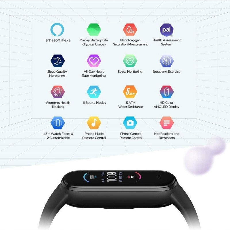 Amazfit Smartwatch Band 5 Orologio Sport Fitness 