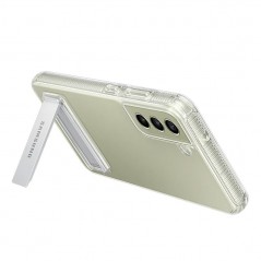 Samsung Clear Standing Cover per Galaxy S21 FE Trasparente