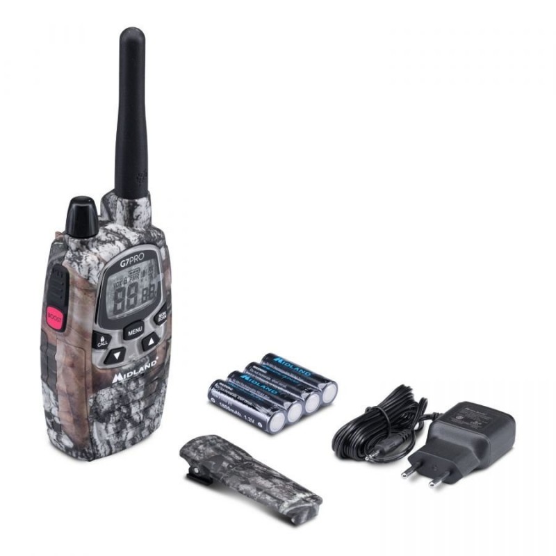 MIDLAND G7 PRO RADIO RICETRASMITTENTE PORTATILE WALKIE TALKIE LPD PMR 