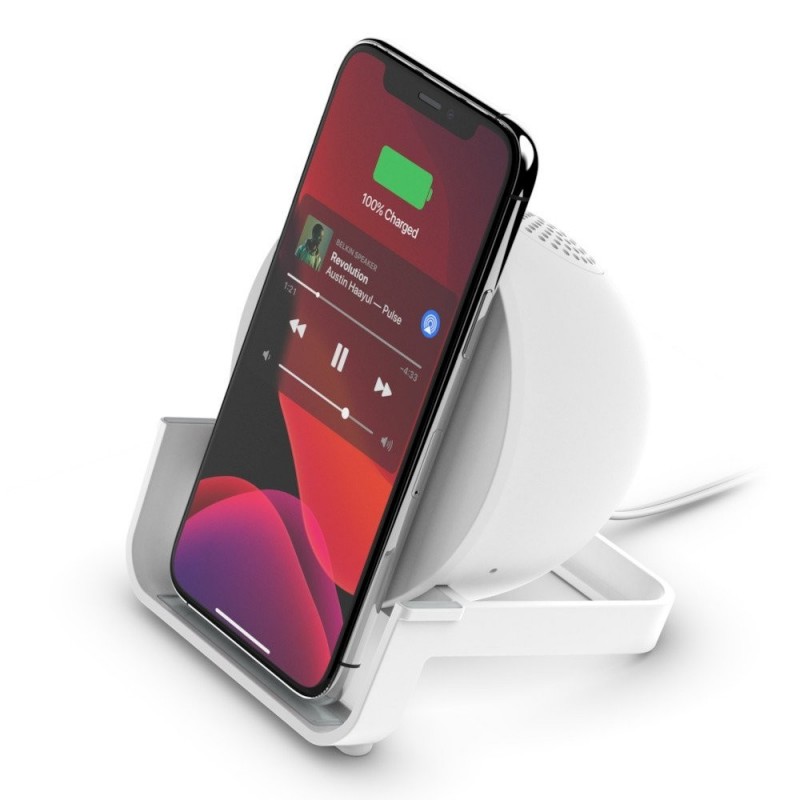  Belkin BOOST CHARGE 10W Wireless Charging Stand with Bluetooth Speaker