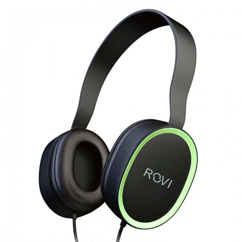 Rovi Planet Cuffia Con Filo 3mt e Microfono Headphone 