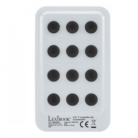 LEXIBOOK STAR WARS PowerBank 4000mah + ventosa PB2600SW